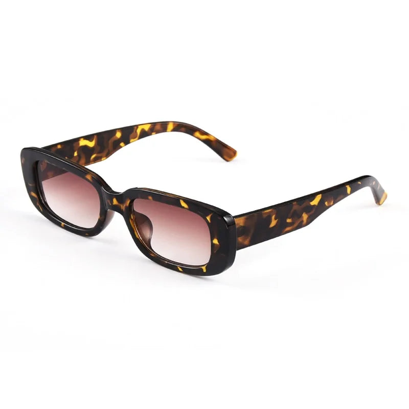 2021 Square Sunglasses Luxury Brand Vintage Retro Oculos Lunette De Soleil